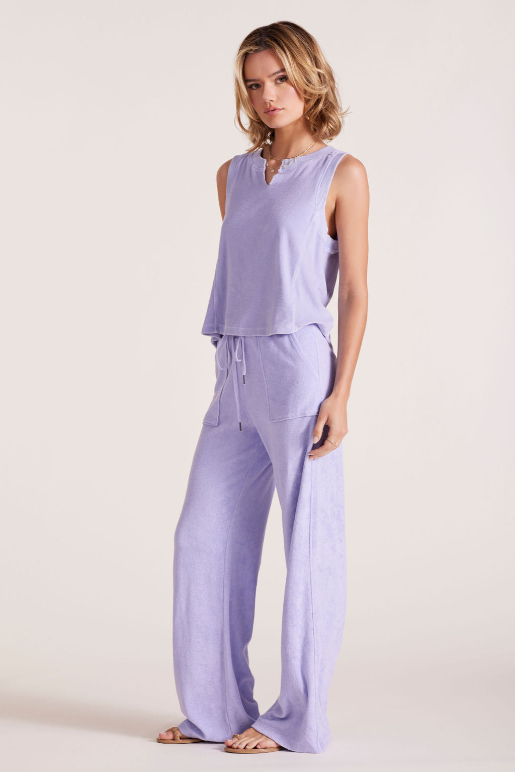 WIDE LEG DRAWCORD PANT