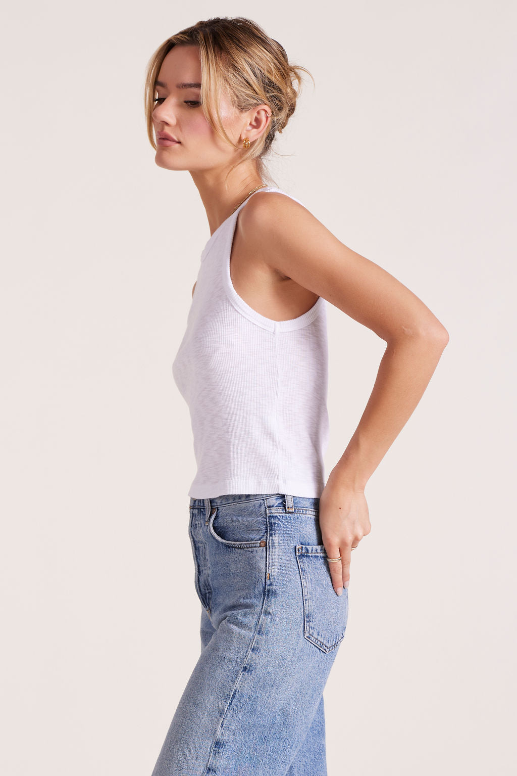 CROP RIB TANK