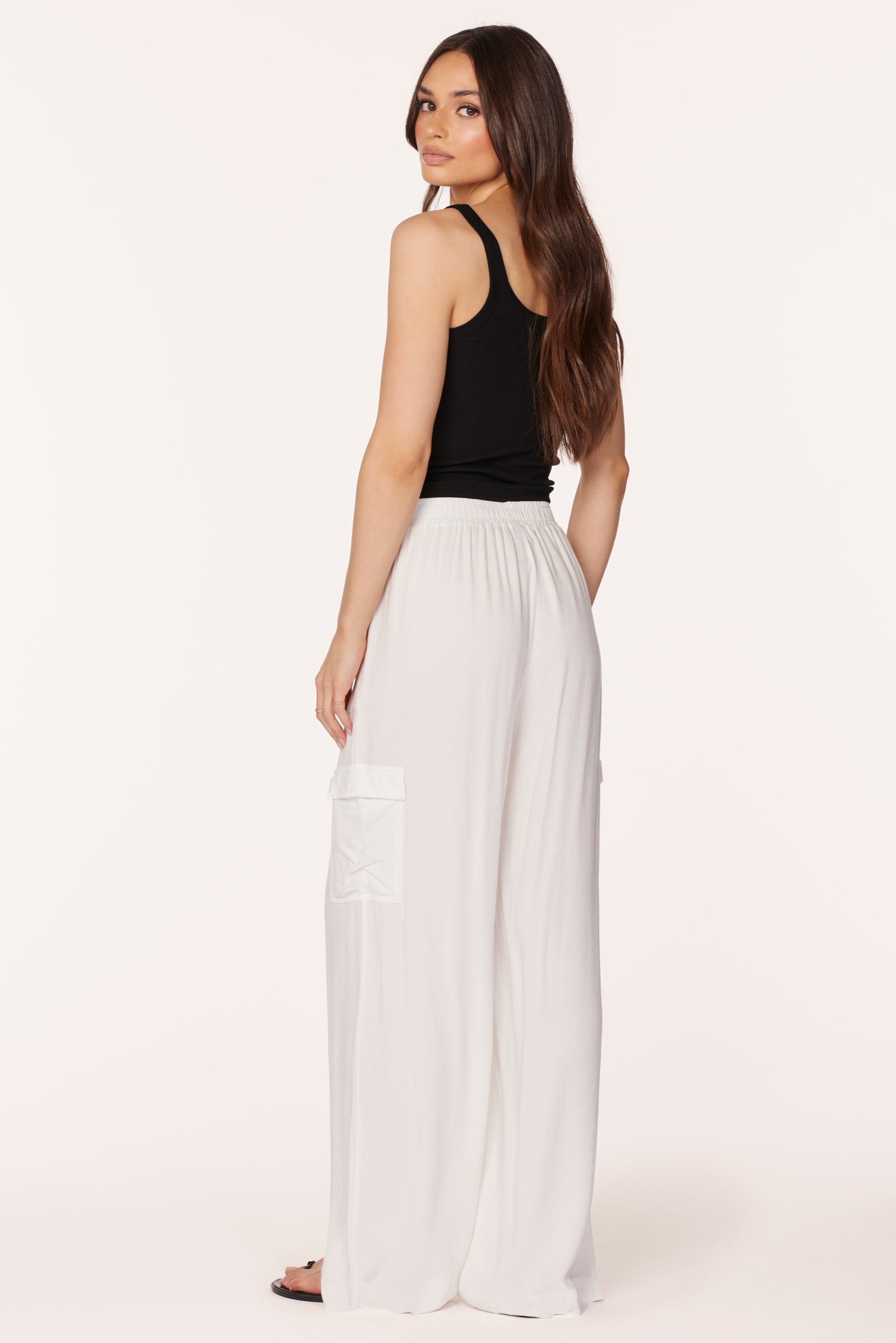 CARGO WIDE LEG PANT